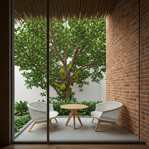 Góc đọc sách bên cửa sổ